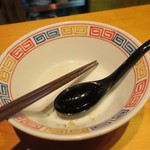 麺ハウス こもれ美 - 完食～♪