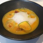 ad hoc  - スープ バターナッツ 赤足エビ