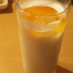 焼肉きんぐ - 飲むデザート　マンゴーミルクムース(2017.11.04)