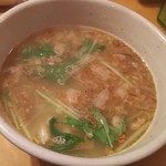 焼肉きんぐ - <期間限定>鶏白湯ラーメン(2017.11.04)