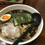 らあめん美春 - ブラック醤油ラーメン