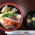 たかさご寿司 - 生ちらしランチ 650円