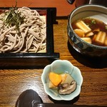 そば香房 佐吉 - 鴨つけ蕎麦(798円)