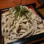 そば香房 佐吉 - 鴨つけ蕎麦(798円) 蕎麦アップ