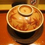 いち太 - 29年11月　海老芋、雲丹炊き合わせの器