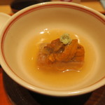 いち太 - 29年11月　海老芋、雲丹炊き合わせ