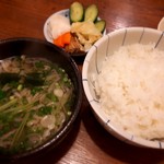 居酒屋ビッグ - ごはんセット