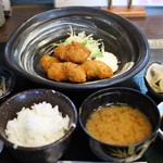 Hikohachi - 牡蠣フライ膳  800円