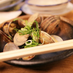 一月家 - おっきなあさりの”浅利貝酒むし”