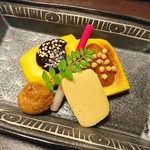 膳夫 高木 - 生麩の二色田楽