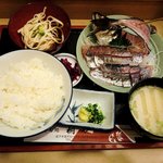 寿司処 桐や - 寿司処 桐や ＠逗子 アジ刺身定食 ８５０円