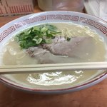長浜ラーメン、麺カタ