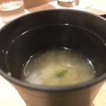 鮓 村瀬 - お味噌汁