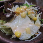 ランチのサラダ