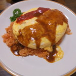 とろとろオムライス（サラダ・ドリンク付）1190円