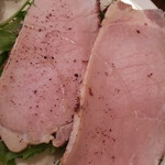 肉とワインOKIGARU BAR - ロースハム アップ