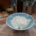 横浜ラーメン 武蔵家  - 終日無料完全お代わり自由ライス中盛り