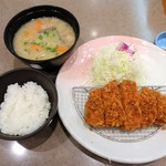 Tonkatsu Inaba Wakou - 厚切りロースカツ定食　￥1,460