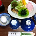 中西屋旅館 - 料理写真:2011年4月24日、7:00:29撮影