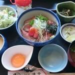清元 - ローストビーフ丼