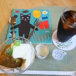 あしたば - 食後です