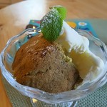 あしたば - デザートのアップ