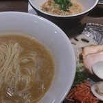 つけ麺一燈 - 海老、貝、鶏の白湯そば(4)