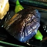 和み茶屋 - [料理] 秋茄子 & 獅子唐の揚げ浸し アップ♪ｗ