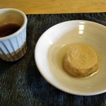和み茶屋 - [料理] 玄米茶 & 揚巻ゆば