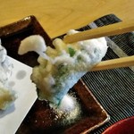 和み茶屋 - [料理] 海老真薯 大葉巻天