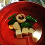 和み茶屋 - [料理] 吸い物椀 全景♪ｗ