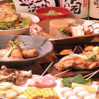 串揚げもおでんも全部まとめて楽しみたい おかげ屋満喫コース 看板メニューを網羅したワンランク上の大満足コース 2h飲み放題付き5 500円コース 5 000円 咲串おかげ屋 栄店 栄 名古屋 居酒屋 食べログ