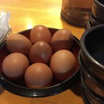 徳島ラーメン 麺王 - 卵は無料