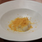 アカ - 自家製からすみと、大根のアロス