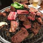焼肉 八虎 - いい焼き具合