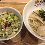 中華蕎麦 時雨 - 【’17.10】青唐辛子酸辛キジつけ蕎麦　900円