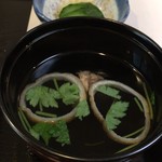 鰻 登亭 - お吸い物