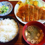 手作りとんかつの店 ポプラ - ポプラ定食 730円