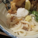 たけうちうどん店 - とり天生醤油うどん