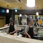 たけうちうどん店 - 息が合ってます