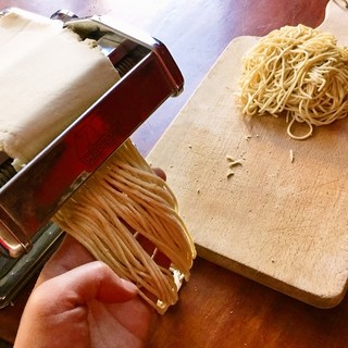 シェフのこだわり・手打ちパスタ