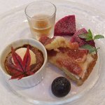 レ・スリジェ - デザートの盛り合わせ