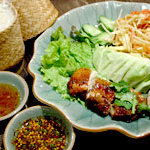 タイの食卓 クルン・サイアム 自由が丘店 - イサーン・セット（タイ東北料理のセット） 