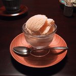 由布院 玉の湯 - デザート(バニラアイスクリーム)