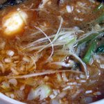 花キッチン - 花キッチン　金ごまだれタンタンつけ麺スープ