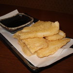 かなぐすく - セーイカの天ぷら。やわらかく肉厚。