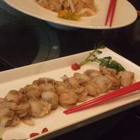 中国料理 青冥 堂島本店 - 前菜　ほたて　くらげのサラダみたいなん