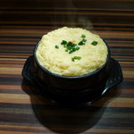 Ryuuchan - ケランチム（韓国風ふわふわ茶碗蒸し）。２～３名様分のボリュームがあります。
