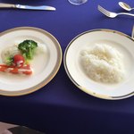 蒲郡温泉　ホテル竹島 - 野菜サラダに控えめライス