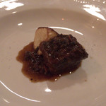 f - 牛のすね肉とマコモダケ